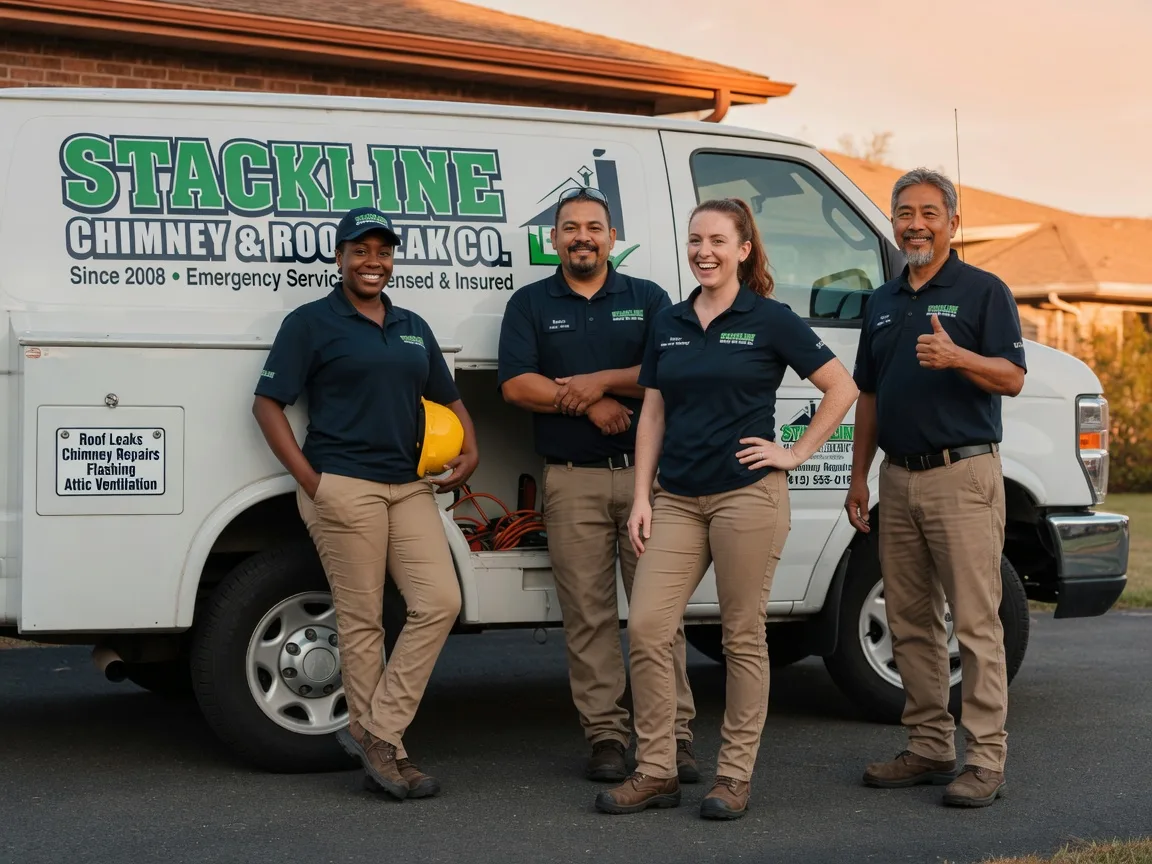 Chimney flashing repair company in Burlington, MI